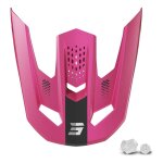Visi�re pour casque cross shot speed s pink matt