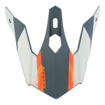 Visire casque enfant acerbis steel junior orange / gris