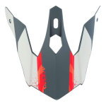 Visire casque enfant acerbis steel junior rouge / gris