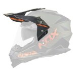 Visi�re pour casque int�gral trail nox n312 extend kaki / orange