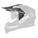 Visi�re pour casque int�gral trail nox n312 extend noir mat / blanc