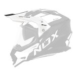 Visi�re pour casque int�gral trail nox n312 impulse noir mat / blanc