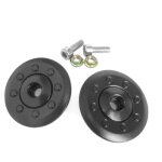 Visserie noire casque jet double visi�re aero sb18 (la paire)