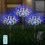 1 glisser 3 couleurs lumière 360 led feux d'artifice solaires lampe herbe globe pissenlit flash chaîne ... 1 glisser 3 couleurs lumière 360 led feux d'artifice solaires lampe herbe globe pissenlit flash chaîne ...