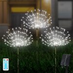 1 glisser 3 lumière blanche 360 led lampe de feu d'artifice solaire herbe globe pissenlit flash chaîne ... 1 glisser 3 lumière blanche 360 led lampe de feu d'artifice solaire herbe globe pissenlit flash chaîne ...