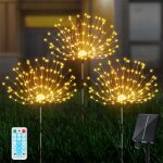 1 glisser 3 lumière chaude 360 led lampe de feu d'artifice solaire herbe globe pissenlit flash chaîne ... 1 glisser 3 lumière chaude 360 led lampe de feu d'artifice solaire herbe globe pissenlit flash chaîne ...