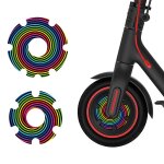 1 paire autocollant de protection tanche  moteur de scooter pour xiaomi mijia m365 / m365 pro / pro ...