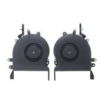 1 paire de ventilateurs de refroidissement cpu pour macbook pro 15, 4 pouces a1990 2018