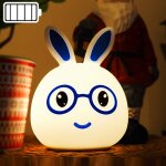 1 w creative cartoon color� changeant tactile pat capteur aliment� par batterie led d�coration lampe ...