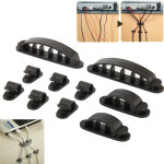 10 dans 1 organisateur de cble flexible en plastique pour fil lectrique, cc - 926, livraison alatoire ...