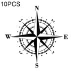10 autocollants autocollants de voiture nsw compass vinyle de conception pcs art, blanc + noir 10 autocollants autocollants de voiture nsw compass vinyle de conception pcs art, blanc + noir