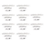 10 ensembles ipartsbuy pour iphone 6 plus bouton d alimentation / cl de volume / jeu de support de retenue ...