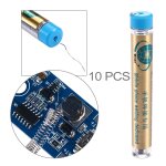 10 fils de soudure de fonte de plomb de fil de soudure de flux de fil de soudure de 10 pcs wlxy 0. 4mm ...