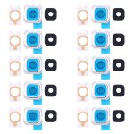 10 lunette arri�re et cache lentille avec autocollant pour galaxy s6 edge + / g9280