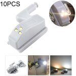 10 pcs 0. 3w charnière intérieure universelle led capteur lampe placard 3 led veilleuse auto on / off ... 10 pcs 0. 3w charnière intérieure universelle led capteur lampe placard 3 led veilleuse auto on / off ...