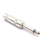 10 pcs 6. 35mm deux - core soudage audio mono mixer microphone haut - parleur plug