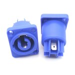 10 pcs amplificateur de puissance haut - parleur audio prise d'alimentation � trois c?urs prise d'alimentation ...