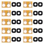 10 pcs back camera lens cover avec autocollant pour galaxy a3 (2017) / a320