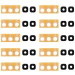 10 pcs back camera lens cover avec autocollant pour galaxy j2 pro (2018)