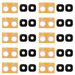 10 pcs back camera lens cover avec autocollant pour galaxy j5 prime