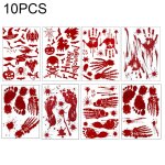 10 pcs décorations d halloween pvc creative blood - print autocollants muraux autocollants fenêtre, taille: ... 10 pcs décorations d halloween pvc creative blood - print autocollants muraux autocollants fenêtre, taille: ...