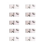 10 pcs ipartsacheter pour iphone 6 plus port de verrouillage verrouillage support de support de stator ...