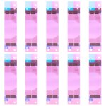 10 pcs ipartsacheter pour iphone 8 autocollants adh�sifs de bande de batterie