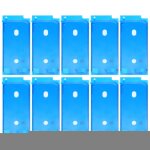 10 pcs ipartsacheter pour iphone 8 lcd cadre bezel adhsifs autocollants (blanc)