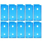 10 pcs ipartsacheter pour iphone 8 lcd cadre bezel adh�sifs autocollants (noir)