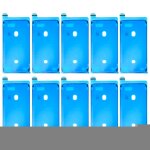10 pcs ipartsacheter pour iphone 8 plus lcd cadre bezel adhsifs autocollants (noir)