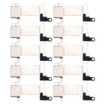 10 pcs ipartsacheter pour iphone 8 plus supports de retenue de haut - parleur d oreille