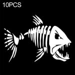 10 pcs yoja poisson fou dr�le autocollant d�coration de la fen�tre de la voiture autocollant en vinyle ...