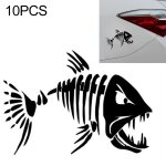 10 pcs yoja poisson fou dr�le autocollant d�coration de la fen�tre de la voiture autocollants en vinyle ...