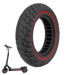 10 pouces 10x2. 5 scooter �lectrique tout - terrain antid�rapant pneu solide rainure 37mm