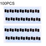100 autocollants noirs de bande adhsive de cble de cble d affichage  cristaux liquides de pcs pour ...