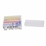 100 bandelettes / bote bandelettes de test de ph 0 - 14 chelle papier de testeur de tournesol de qualit ...