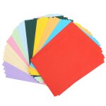 100 feuilles a4 papier d'impression couleur enfants diy d�coupe de papier origami � la main (10 couleurs) ...