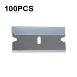 100 pcs a25 film de voiture cran de tlphone portable outil auxiliaire simple face lame en acier inoxydable ...