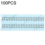 100 pcs coton induction pour iphone x