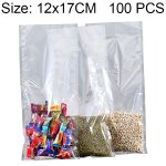 100 pcs emballage sous vide alimentaire sac en plastique transparent sac de conservation en nylon, taille: ... 100 pcs emballage sous vide alimentaire sac en plastique transparent sac de conservation en nylon, taille: ...