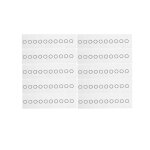 100 pcs ipartsbuy adhsif autocollant cls latrales pour iphone 6s et 6s plus