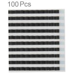 100 pcs pour iphone 6 home key fer boucle conductrice coton pads autocollant