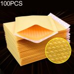 100 pcs kraft papier enveloppe sac sac d'emballage de sac  bulles express, taille: 15x18 + 4cm