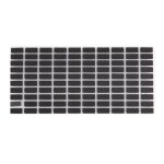 100 pcs pour la protection de mousse d �ponge de c�ble de c�ble de base de dos de l iphone 5s