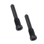 100 vis de port de charge pcs pour iphone 12 pro (noir)