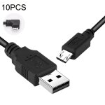 10pcs driving recorder cord cordon usb chargeur de buche chargeur, style: 3, 5 m + 1a (courbure droite ...