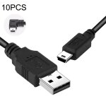 10pcs driving recorder cord cordon usb chargeur de buche chargeur, style: 3, 5 m + 1a (mini courbure ...