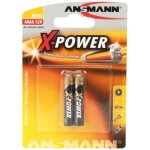 10x2 ansmann alcaline aaaa x - power 1510 - 0005