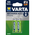 10x2 varta accu professional aa mignon nimh 1600mah pu inner box