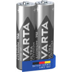10x2 varta ultra lithium mignon aa lr 6